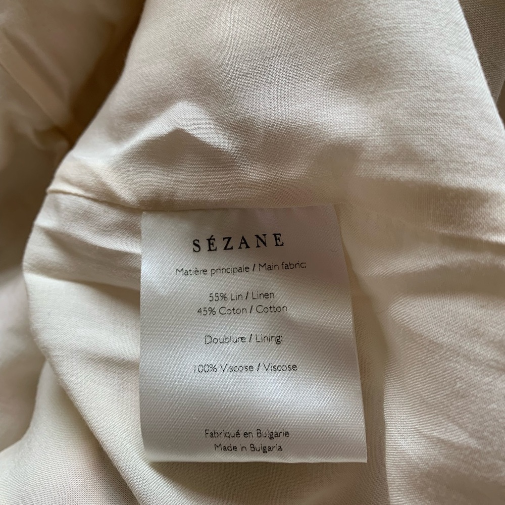 Sezane Alexandra Robe in Peonies - Picture 12 of 14